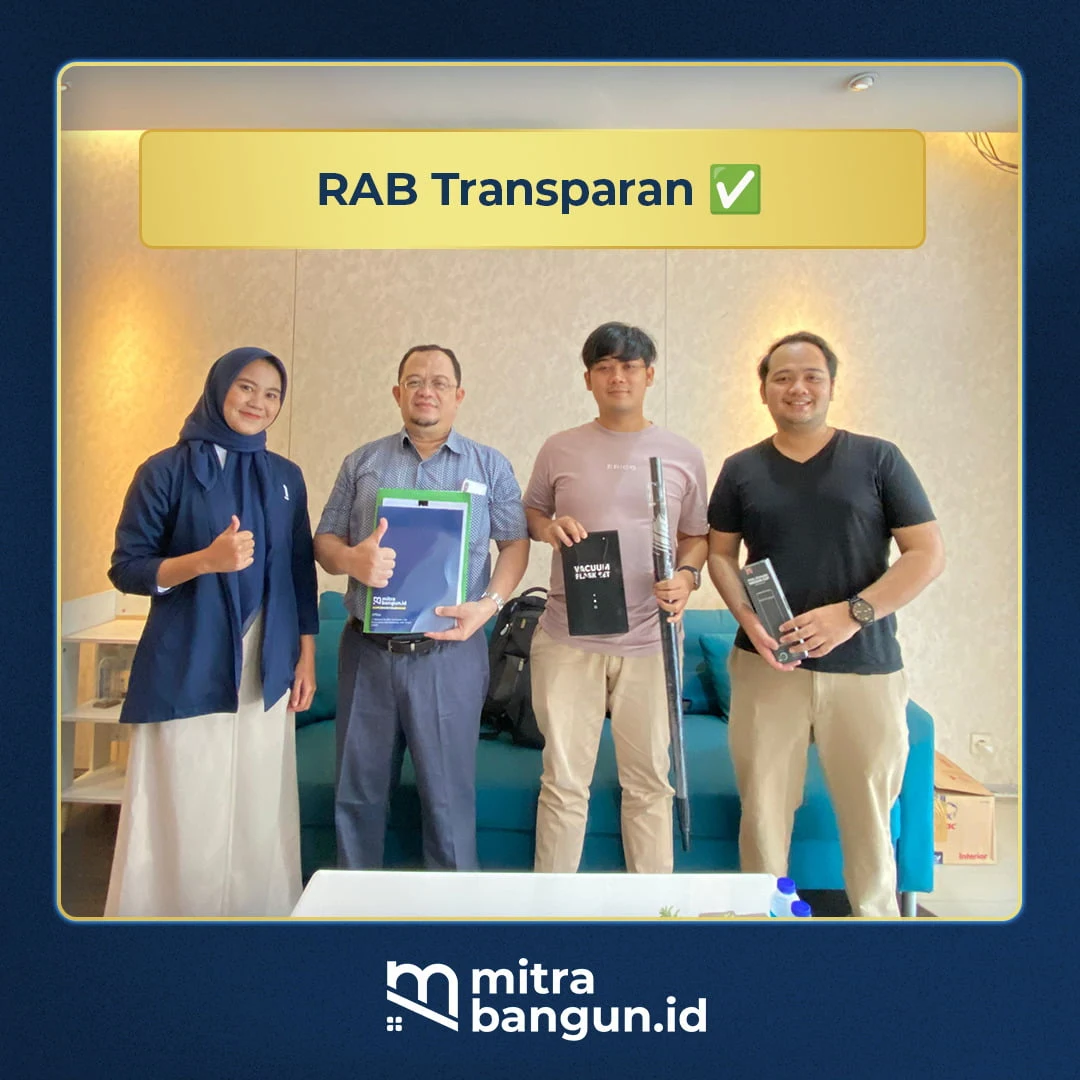 jasa bangun rumah palembang RAB transparan