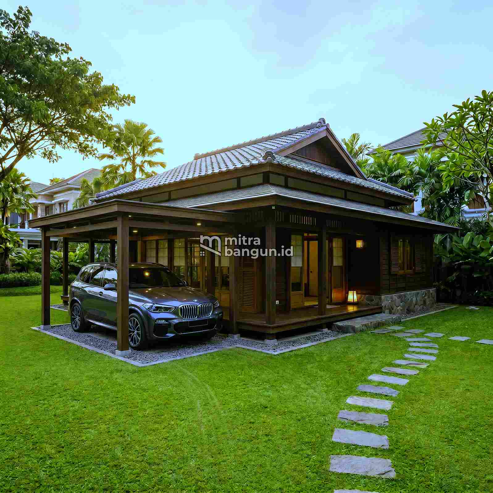 rumah kayu gaya arsitektur jepang