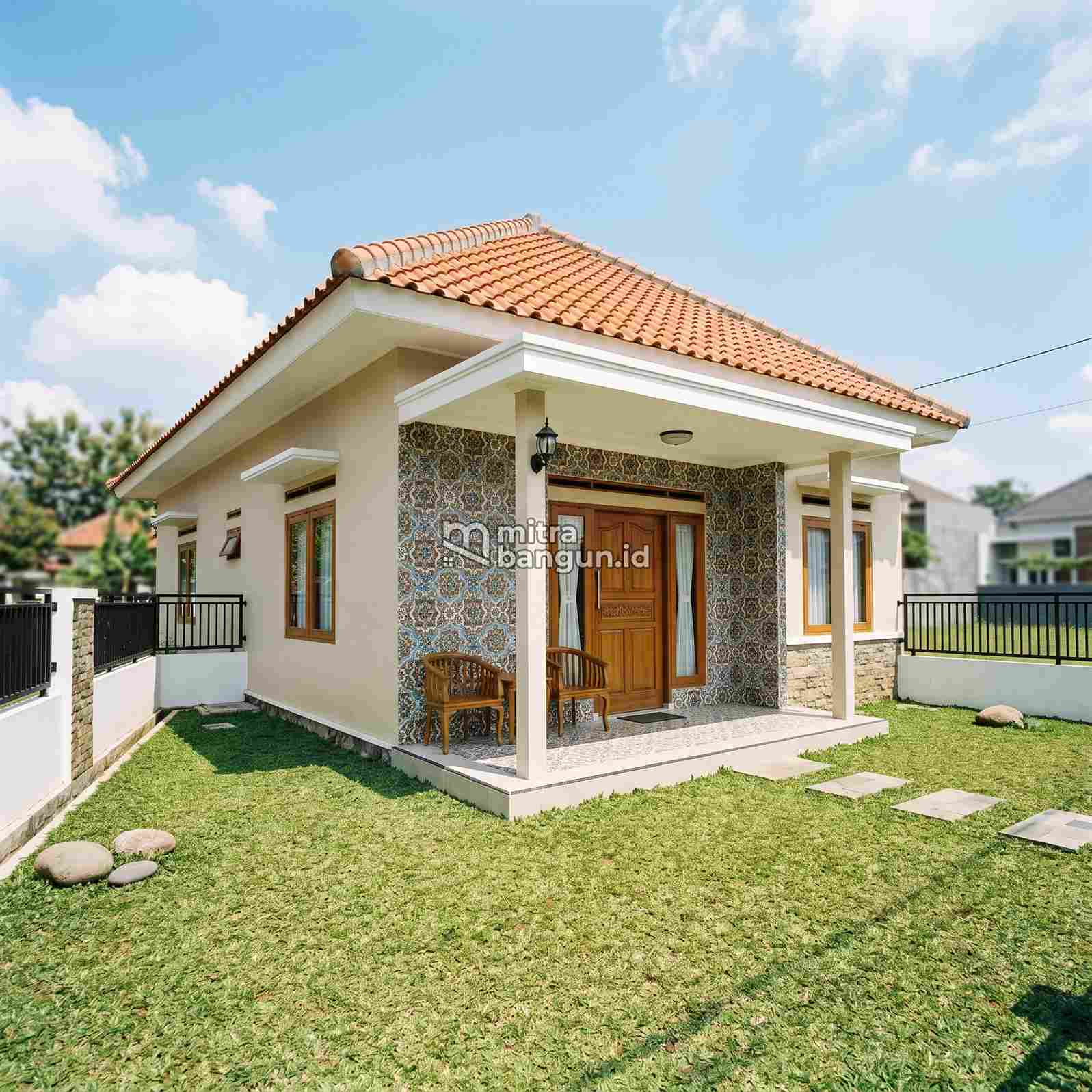 rumah sederhana tapi cantik dengan keramik cantik