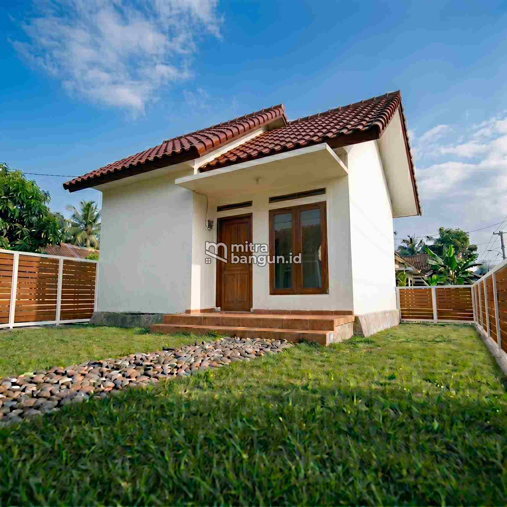 rumah sederhana tapi indah warna putih