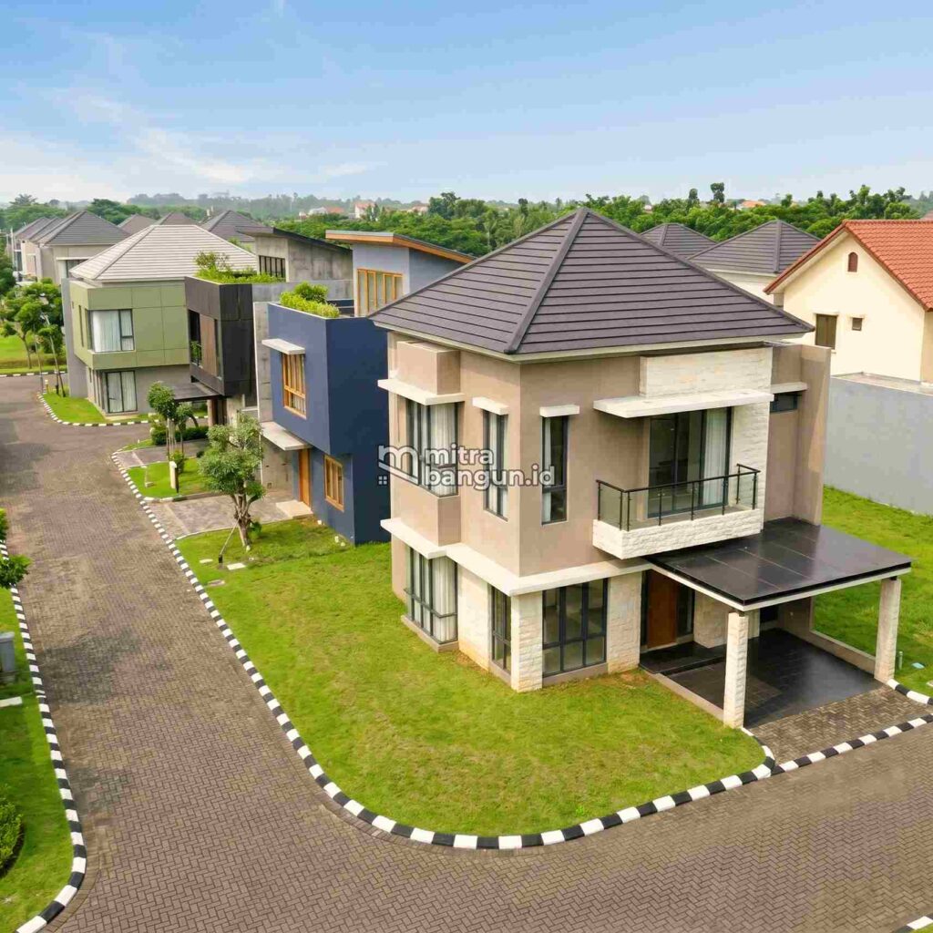 warna cat luar rumah taupe