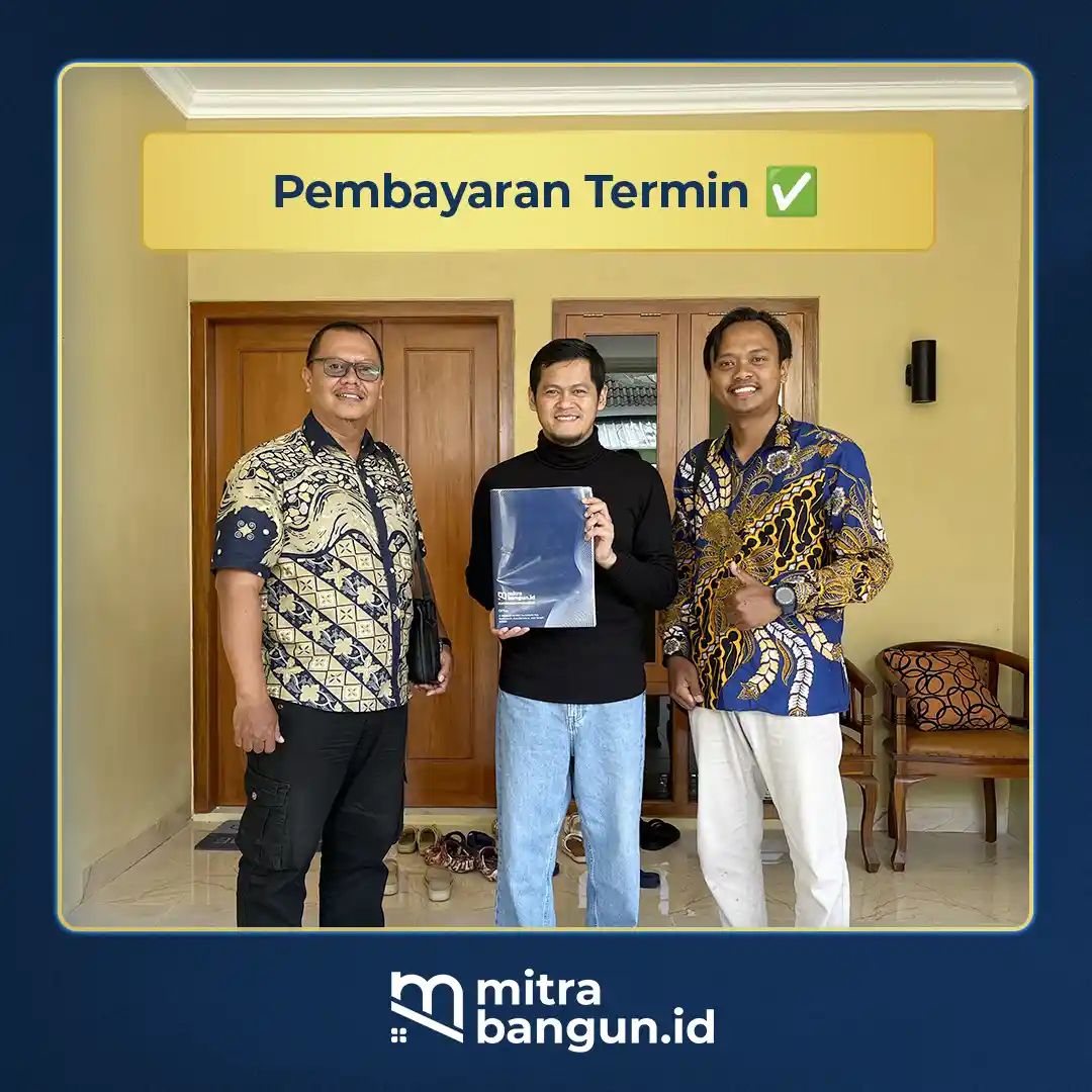 PEMBAYARAN TERMIN untuk bangun kos tangerang