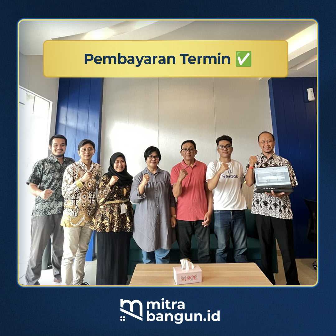 Pembayaran Termin bangun kos di bogor