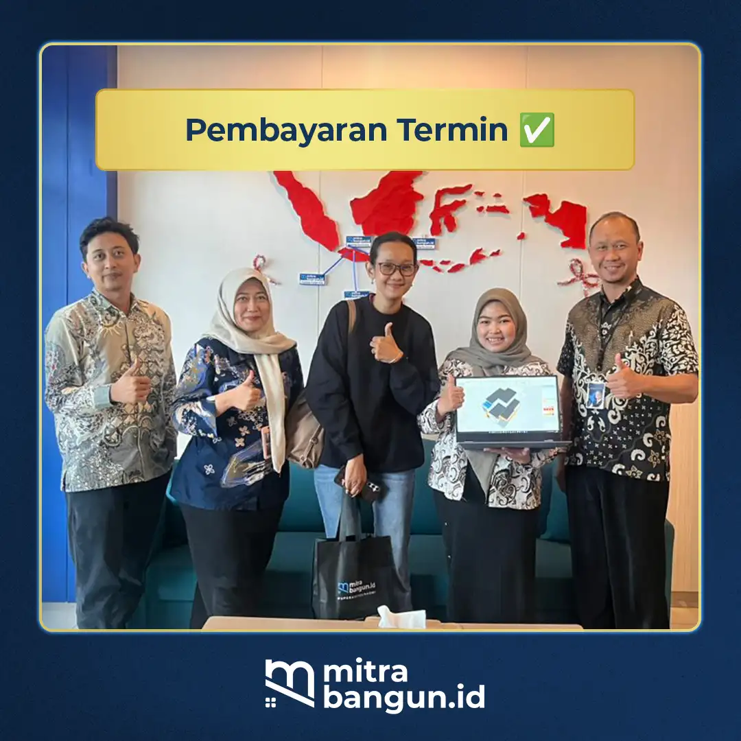 Pembayaran Termin kepada kontraktor Magelang