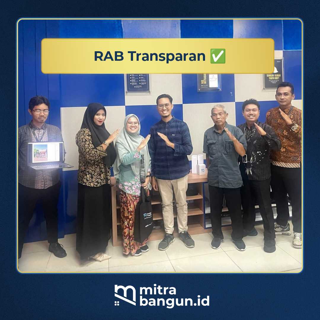 RAB Transparan dari kontraktor pekalongan
