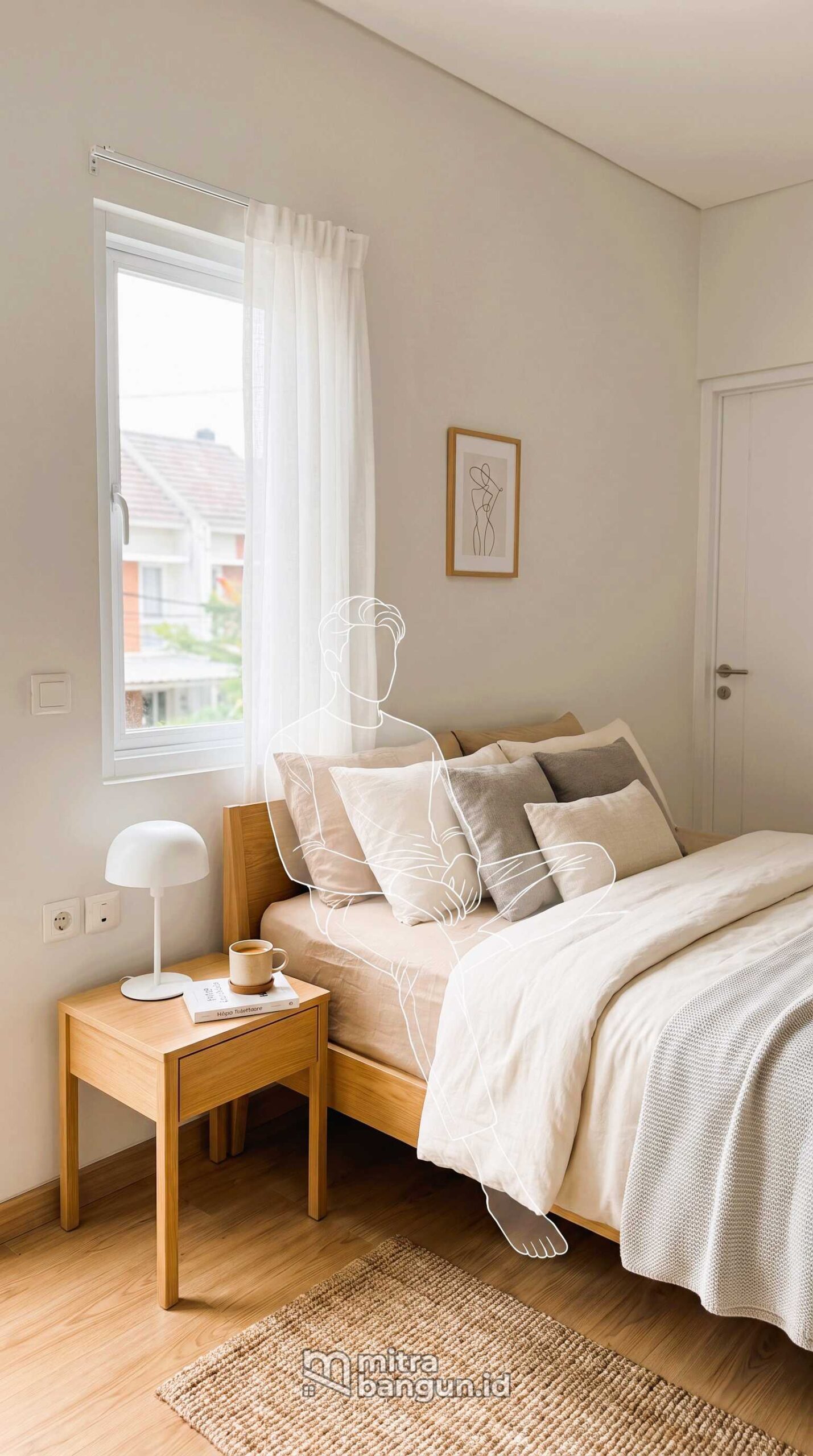 inspirasi Cat Kamar Aesthetic Scandinavia